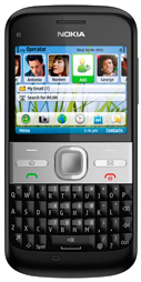 Nokia  E5-00 Carbon Black