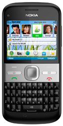 Nokia E5-00 Carbon Black